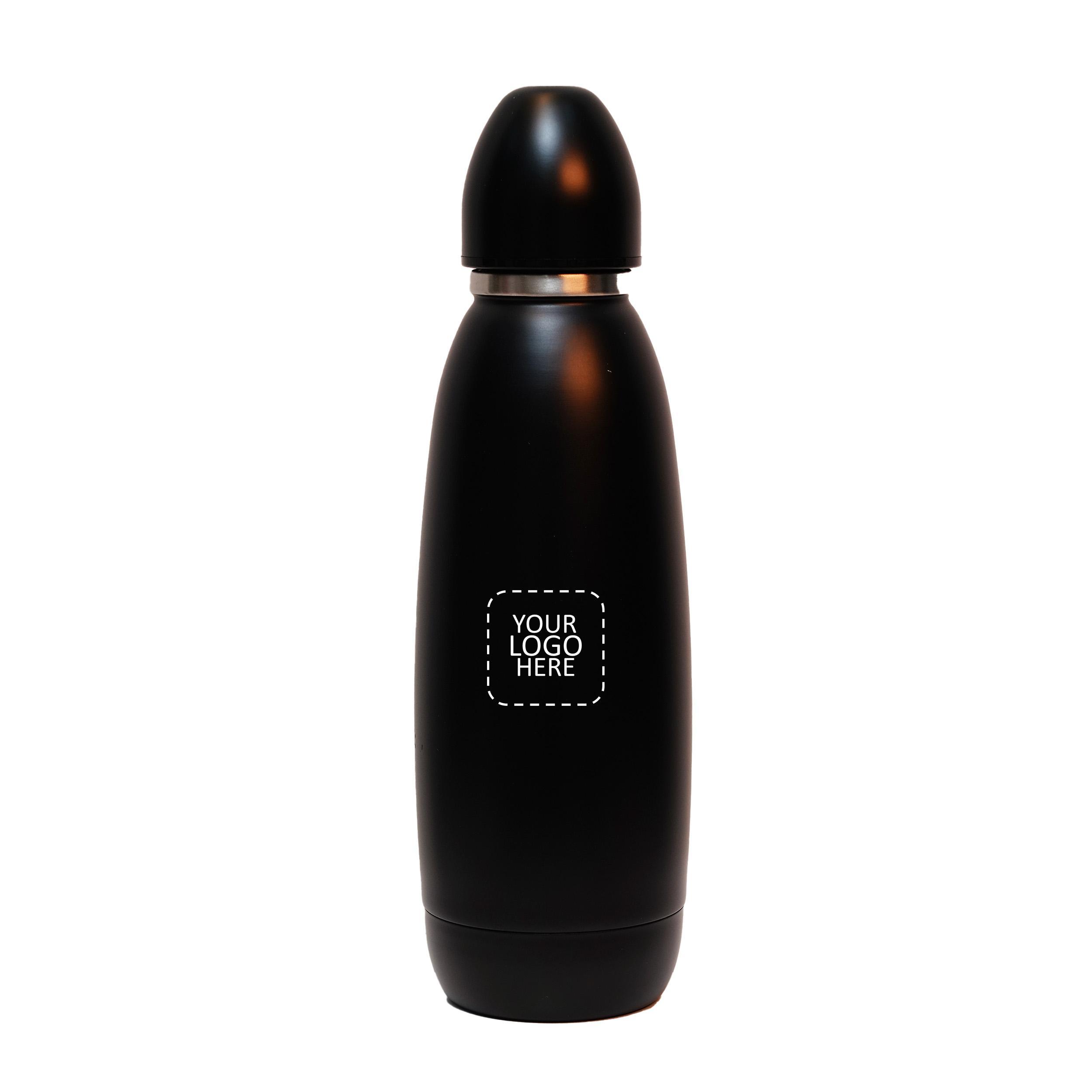 Black Cruet - 500ml Bullet Bottle